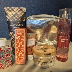 Hempz Candy Cane Lane Herbal Body Moisturizer - Silver & Red